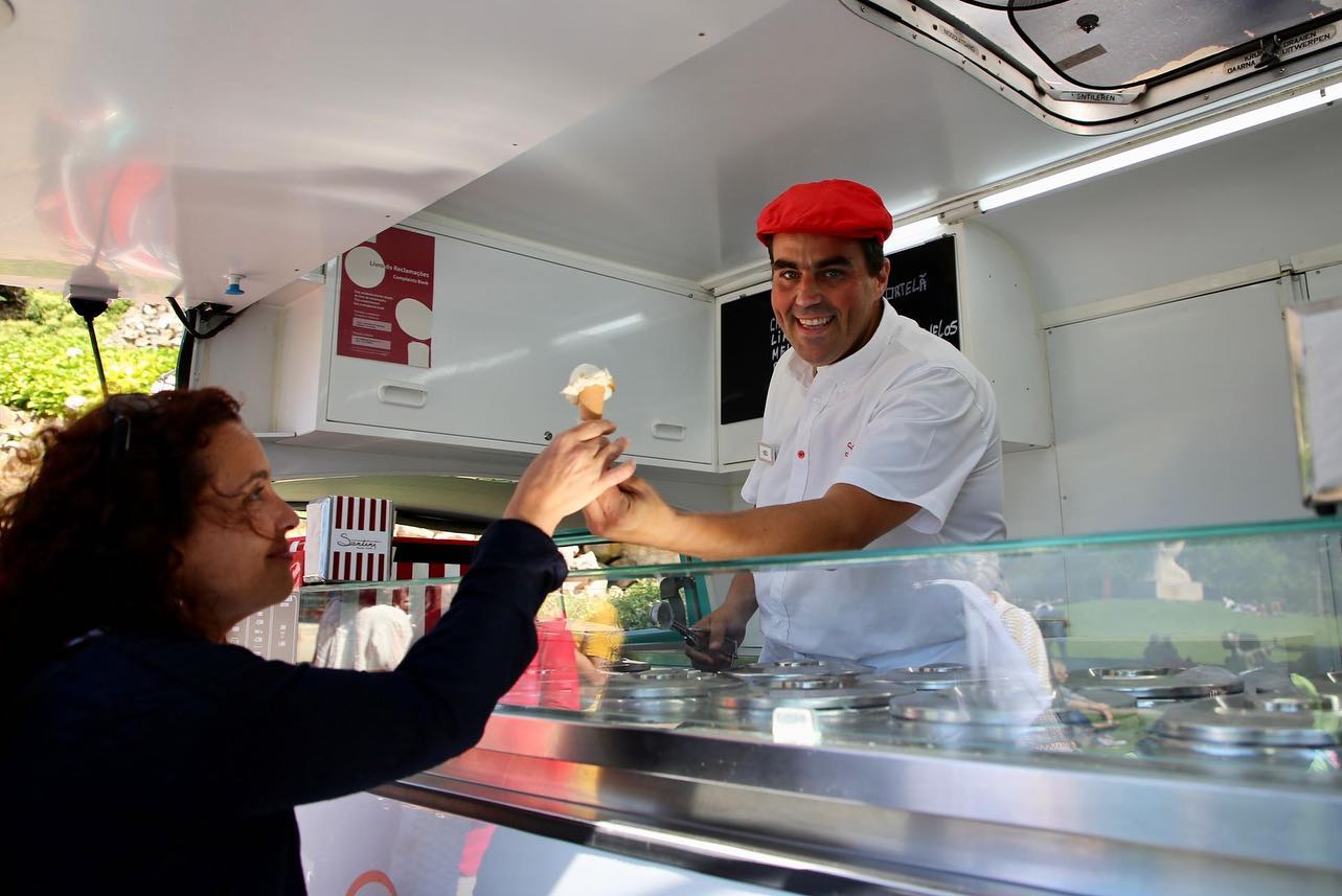 Um gelado Santini com sabor a Inclusão