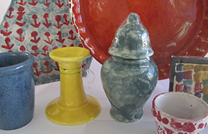 Peças de artesanato